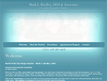 Tablet Screenshot of dentistnorthpark.com